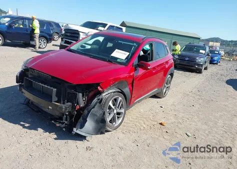 2018 Hyundai Kona Limited from USA, damaged, VIN KM8K3CA58JU066538